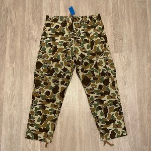 Undefeated duck camo cargo pants